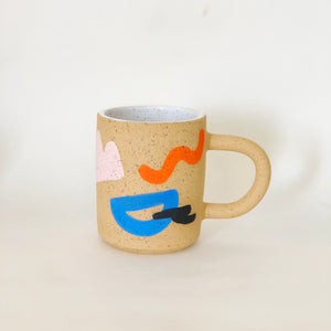 handmade, los angeles, coffee mug, mug