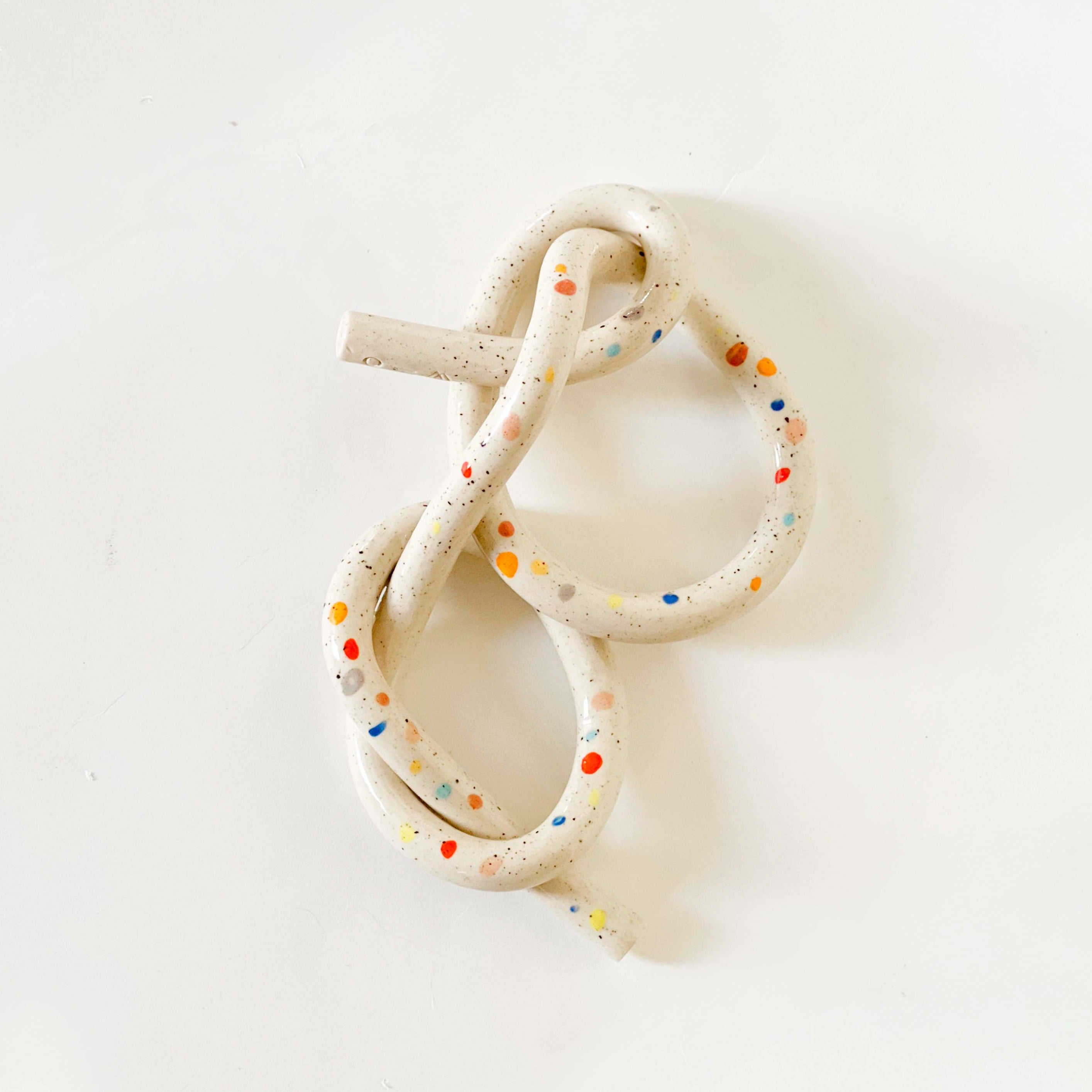 Clay Object 63- Double Sprinkle B Loop