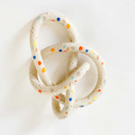Clay Object 65- Double Sprinkle Knot