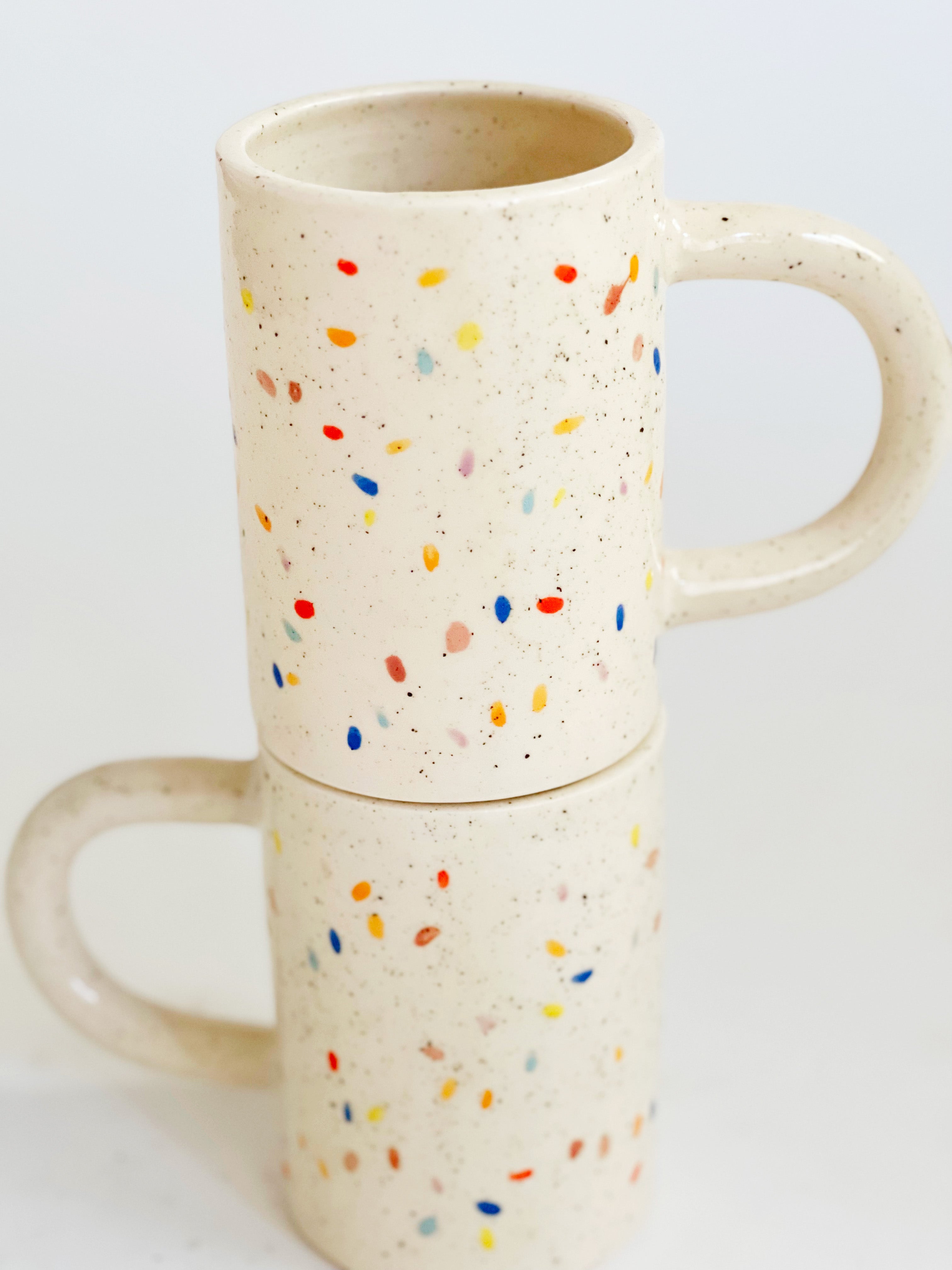Extra Large Double Sprinkles Mug - Multi colors