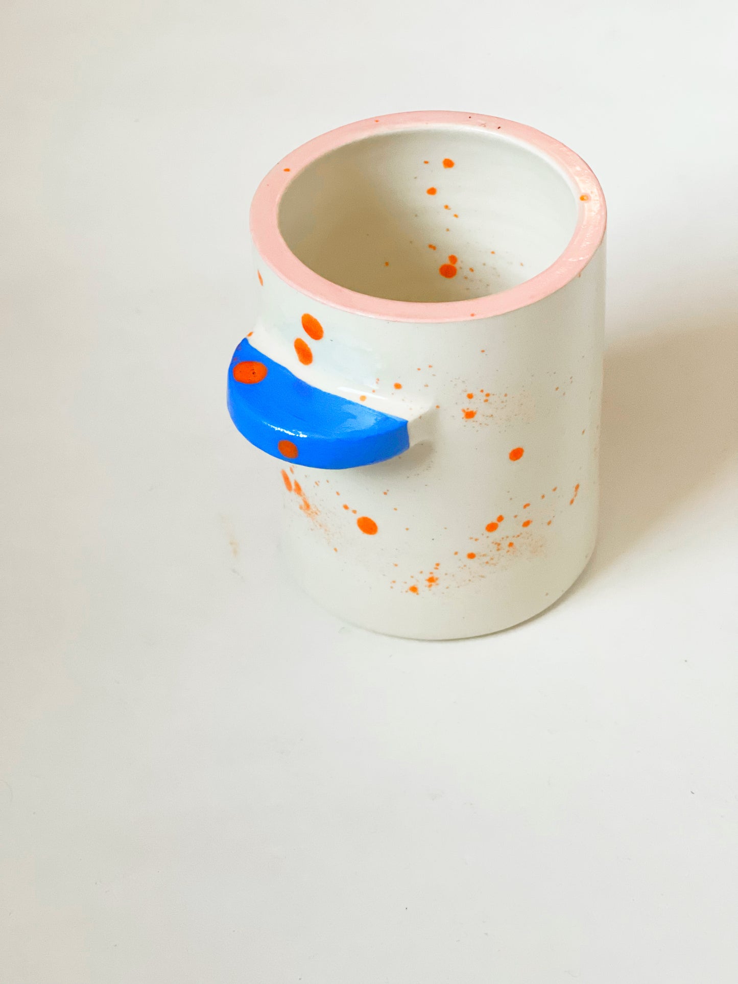 Shaped Handle Sprinkles Mug