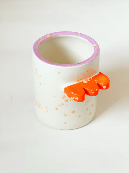 Shaped Handle Sprinkles Mug