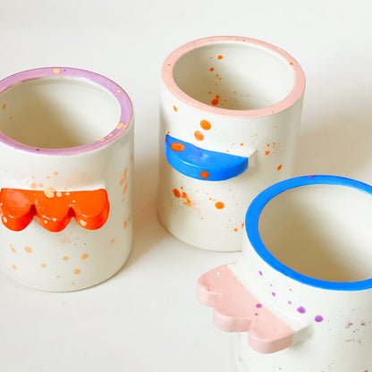 Shaped Handle Sprinkles Mug