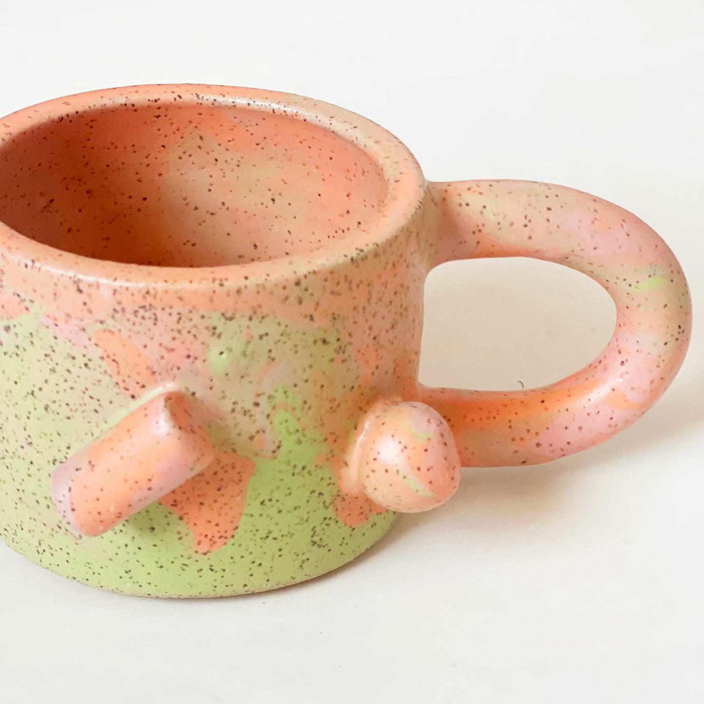 Wide Shapes Handmade Mug