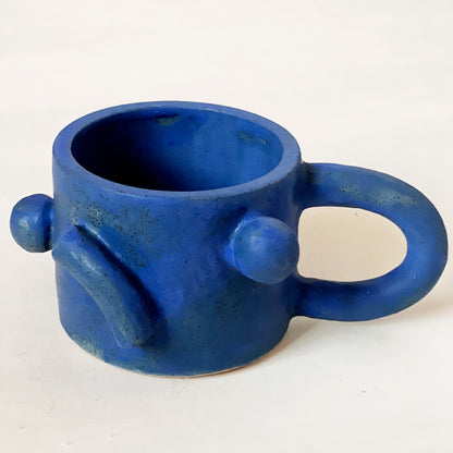 Wide Shapes Handmade Mug