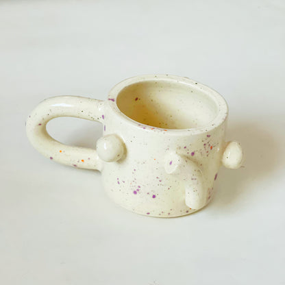 Wide Shapes Handmade Mug