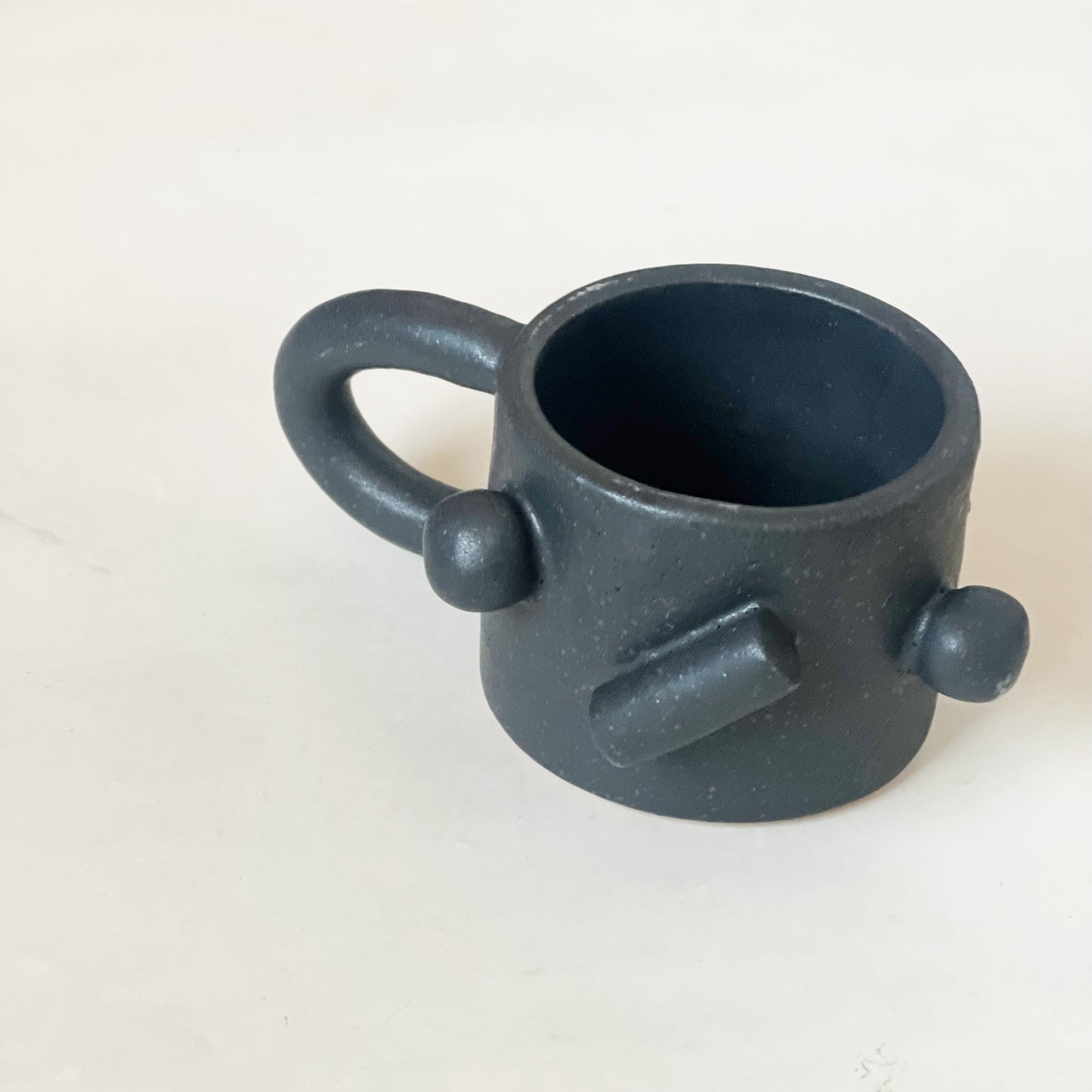 Wide Shapes Handmade Mug