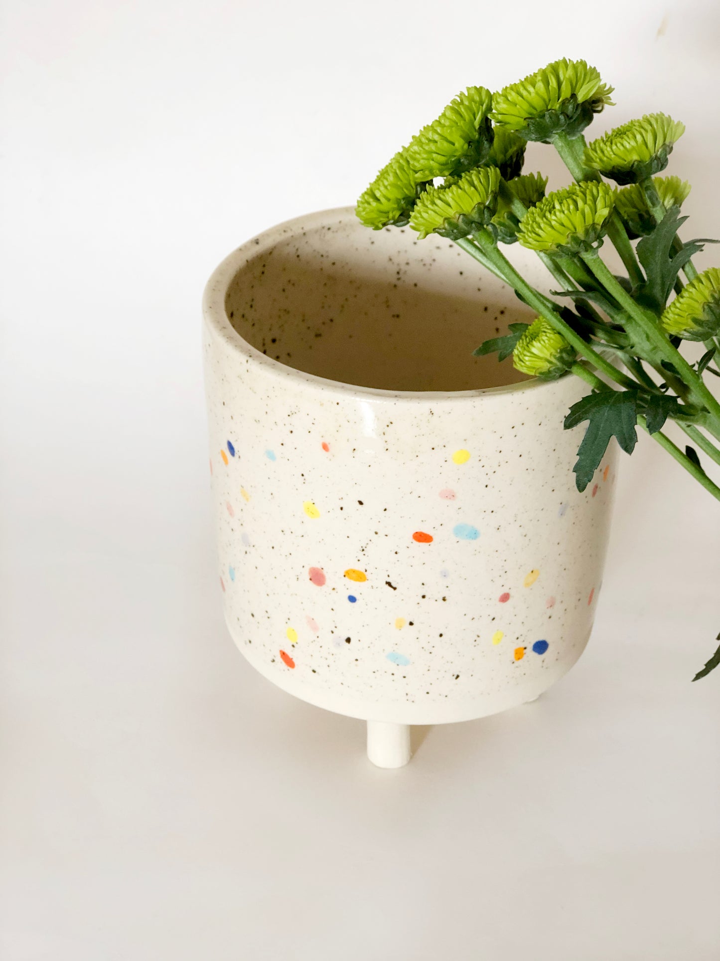 Double Sprinkles Planter with Legs