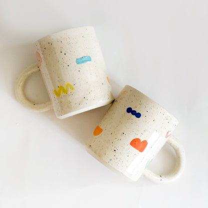 Large Little Shapes Sprinkles Mug