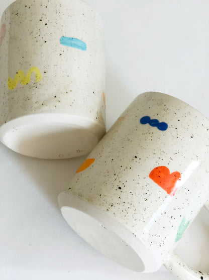 Large Little Shapes Sprinkles Mug