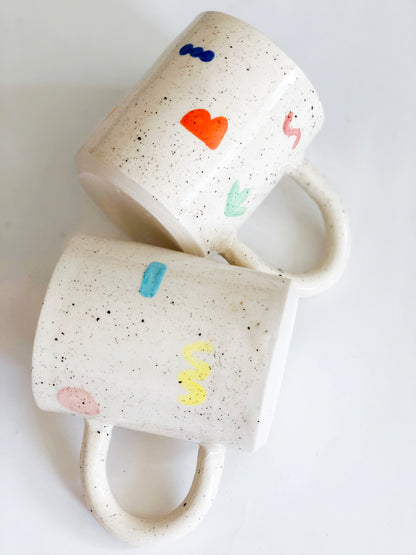 Large Little Shapes Sprinkles Mug