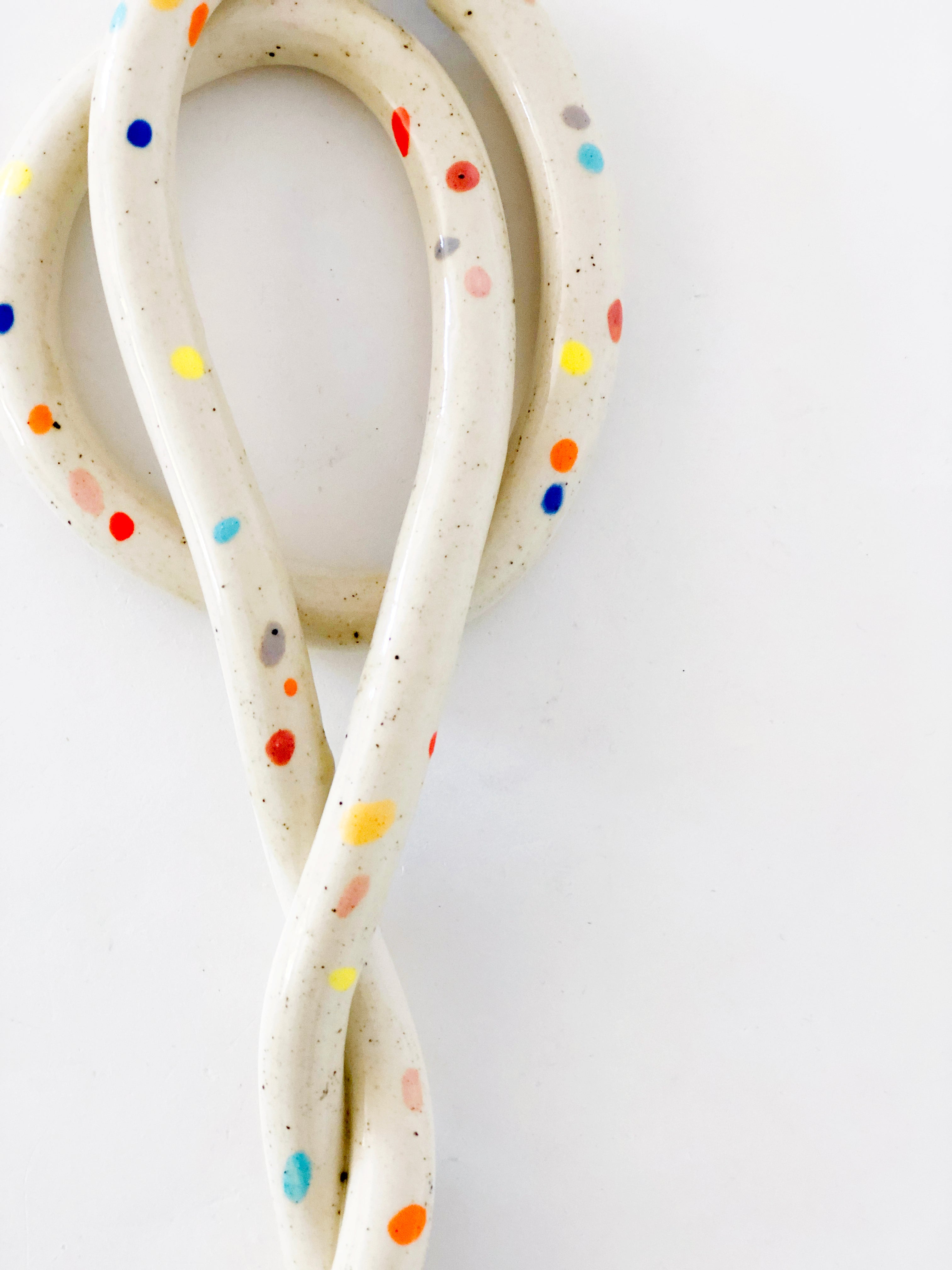 Clay Object 07 - Double Sprinkles Twist