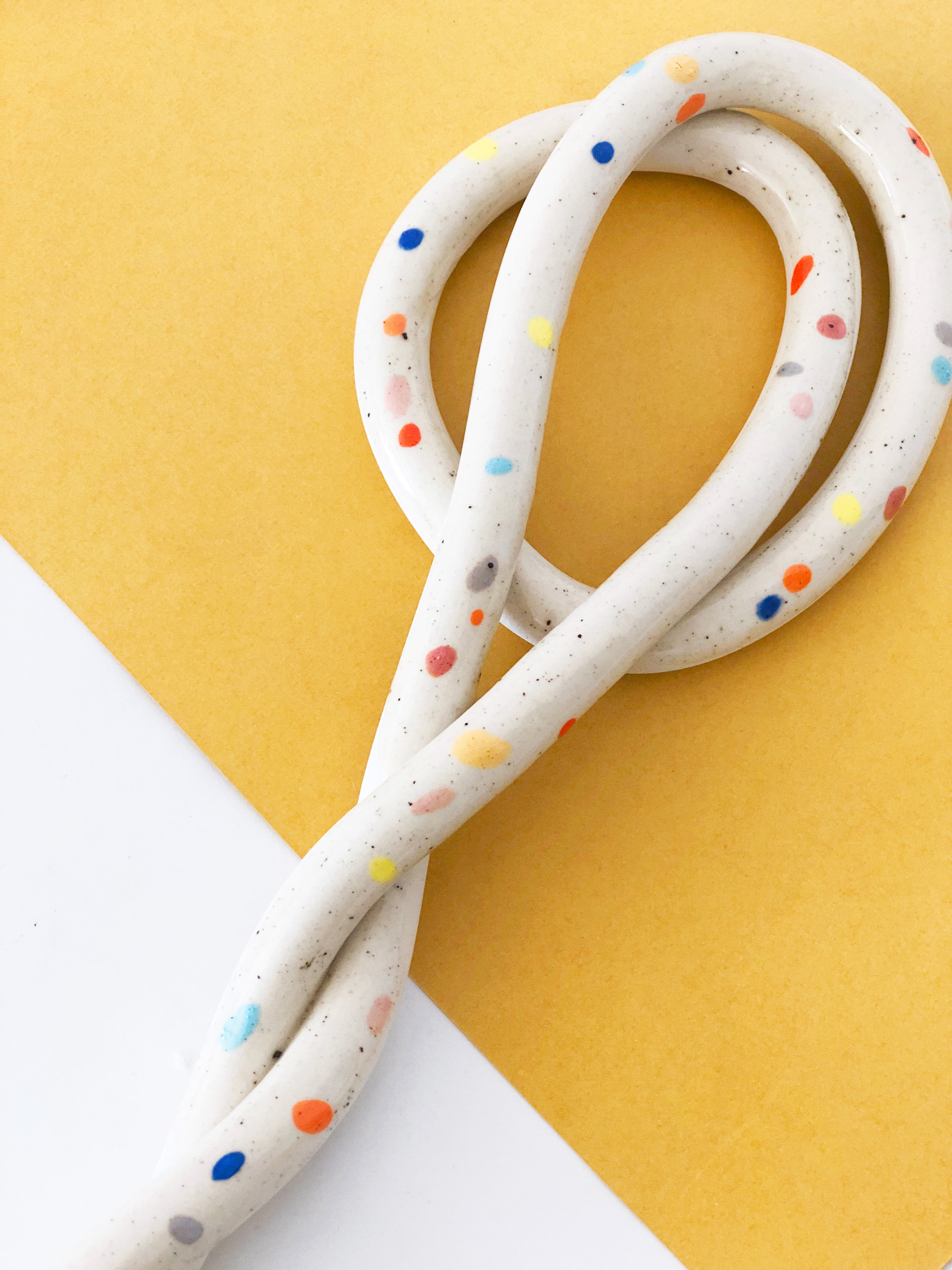 Clay Object 07 - Double Sprinkles Twist