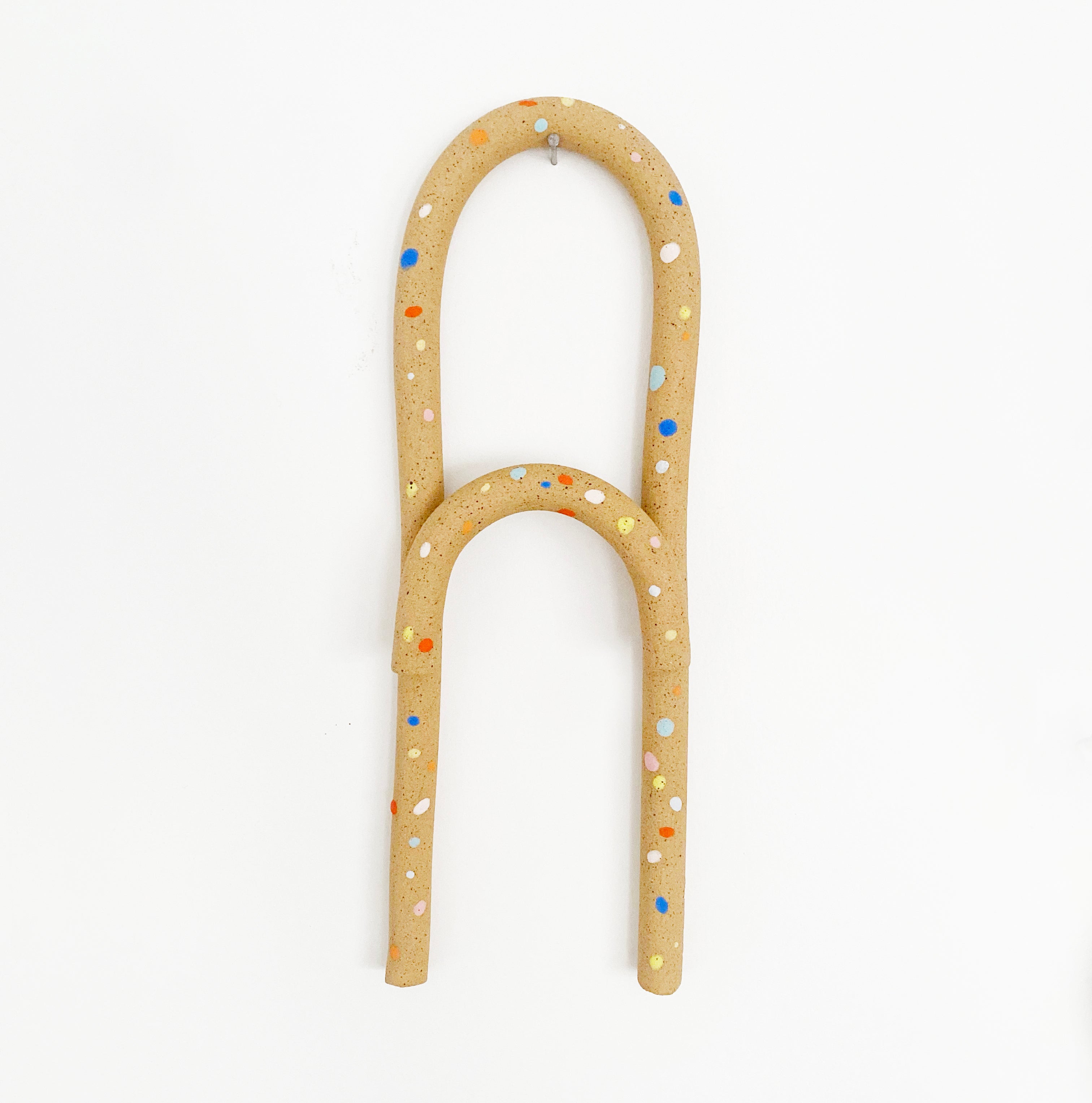 Clay Object 15 - Sprinkles Speckle Arch