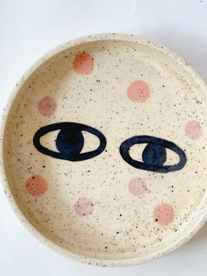 Eyes and Dots Plate/ Tray