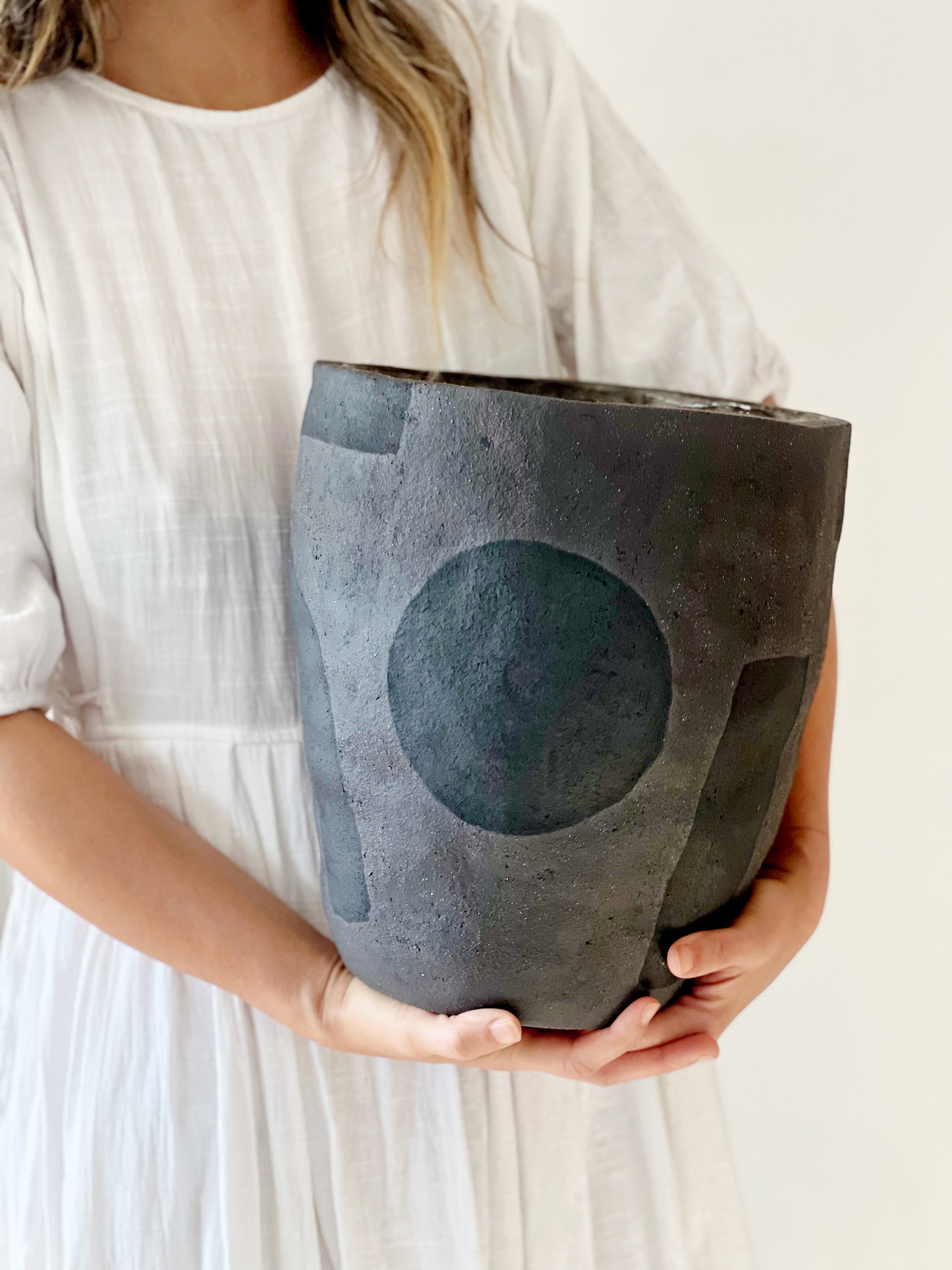 Made to Order:  Extra Large Moon and River Planter