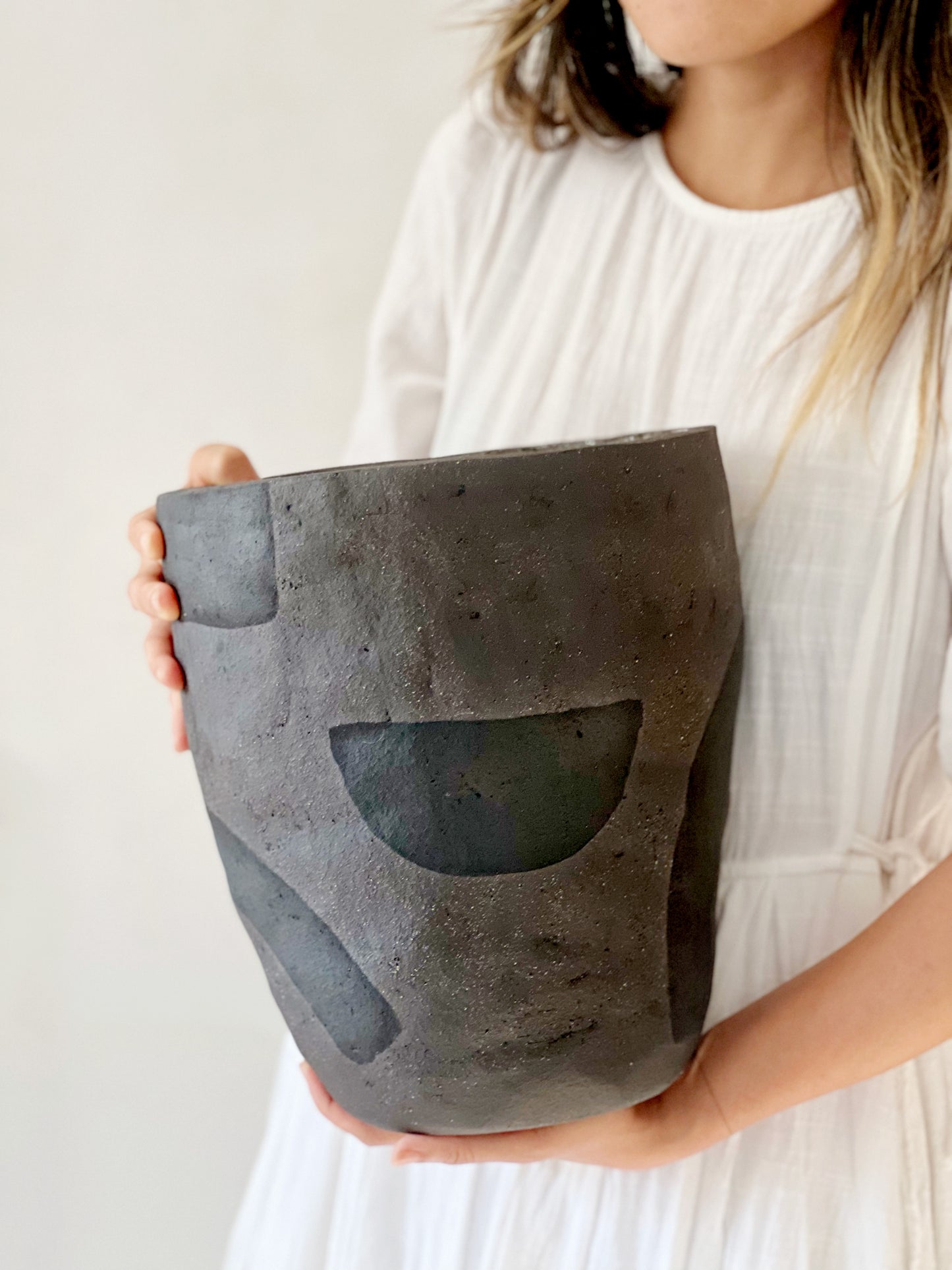 Made to Order:  Extra Large Moon and River Planter