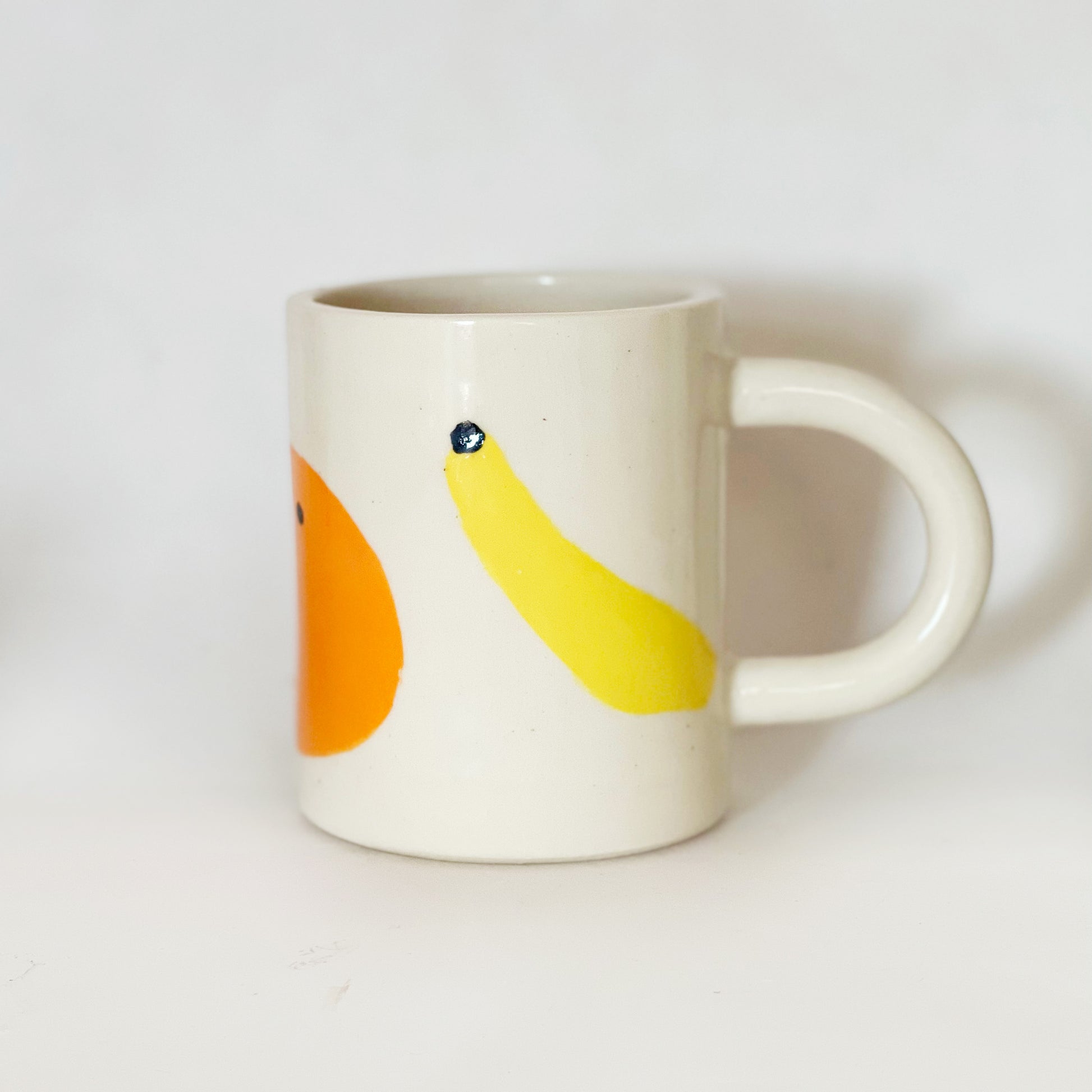 Large Fruits Handmade Ceramic Mug