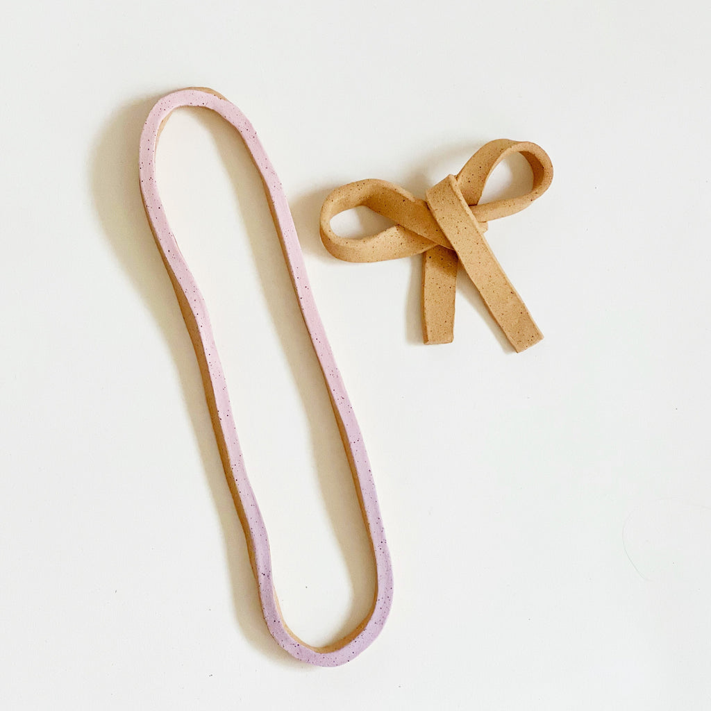 Clay Object 88 - Loop and Bow Set