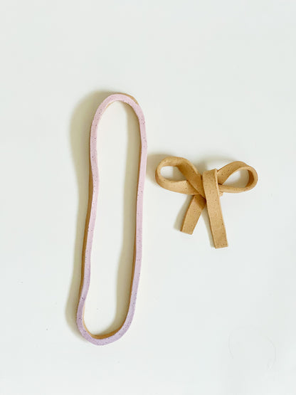 Clay Object 88 - Loop and Bow Set