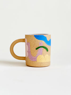 Large Cutout Nature on Speckles Mug