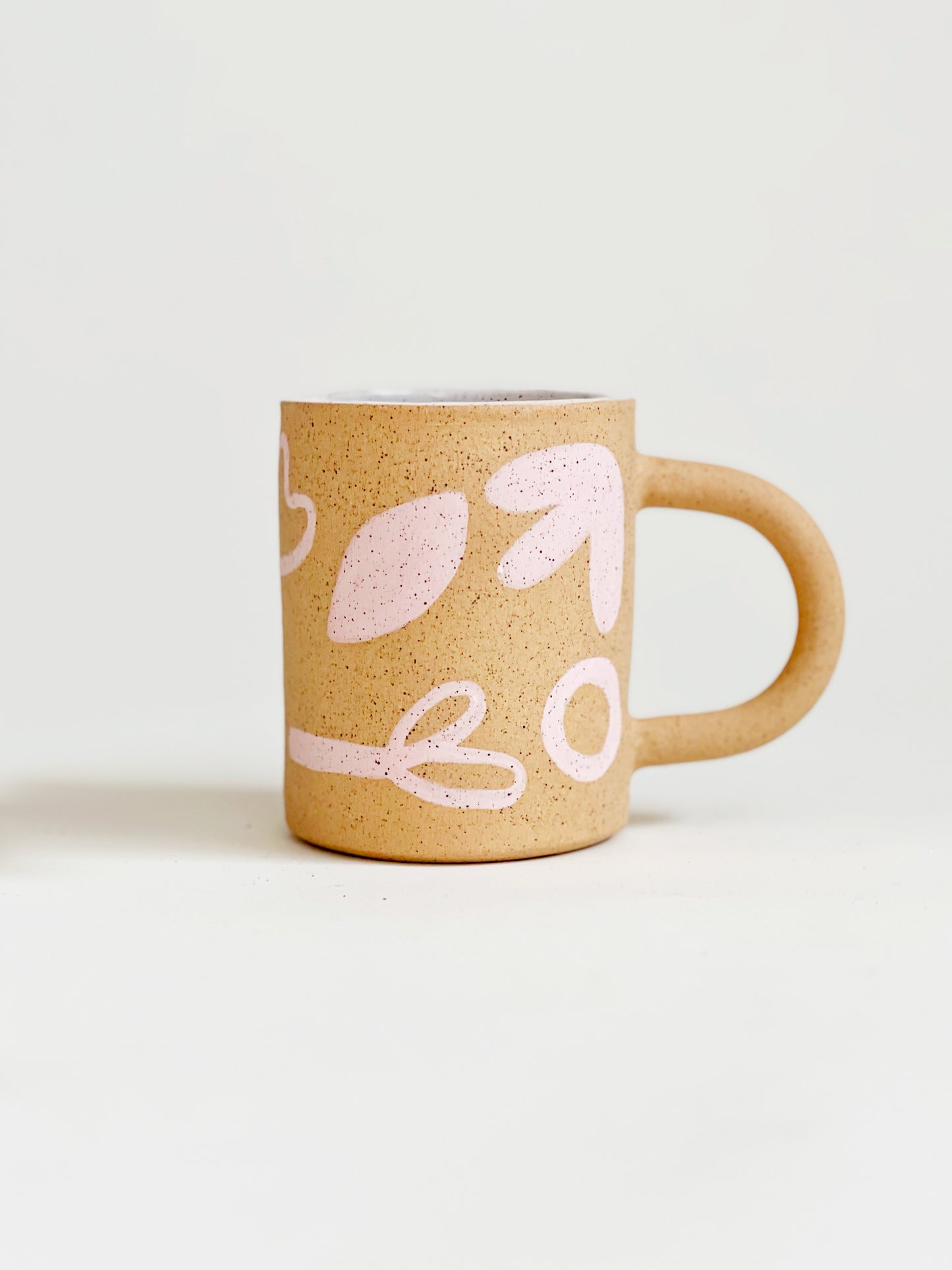 Large Mono Garden Mug