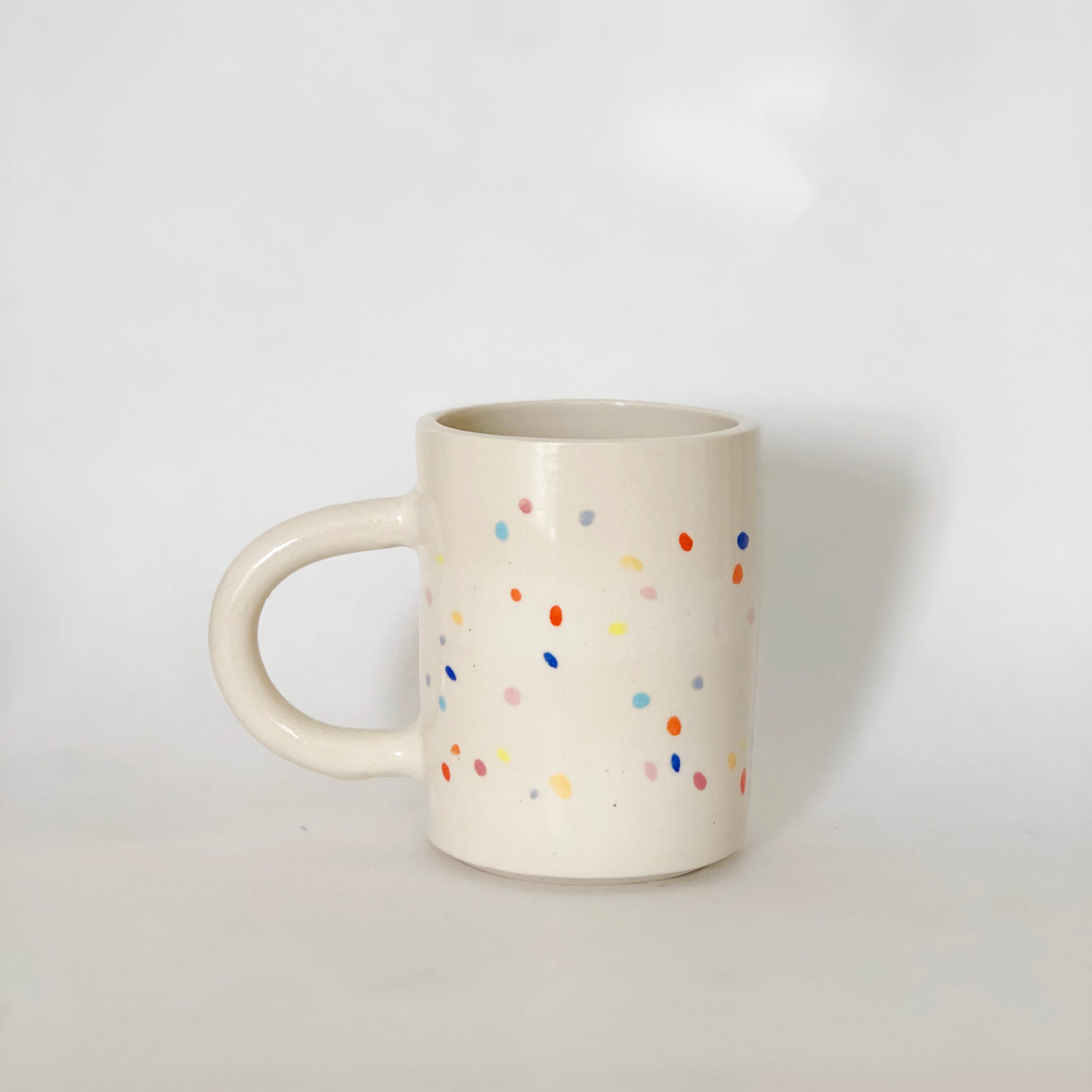 Large Sprinkles Pattern Mug – O-M Ceramic