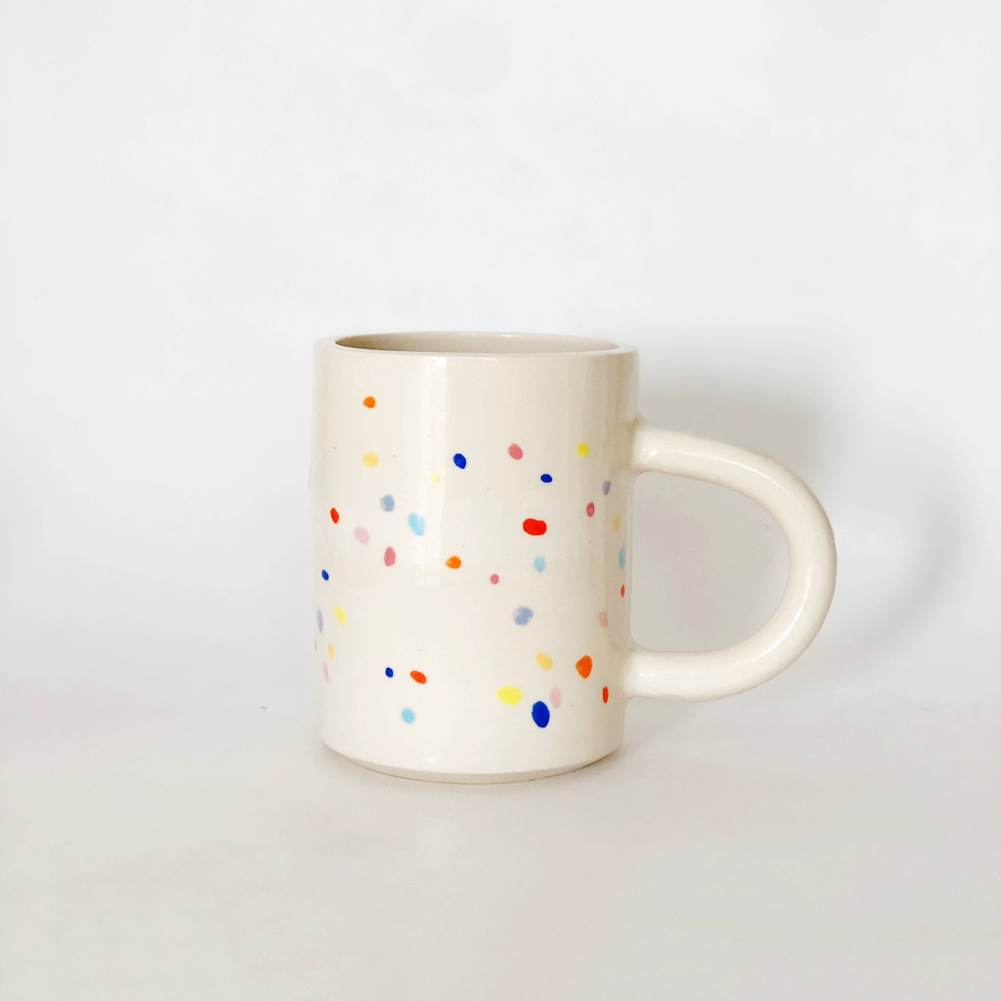 Large Sprinkles Pattern Mug – O-M Ceramic