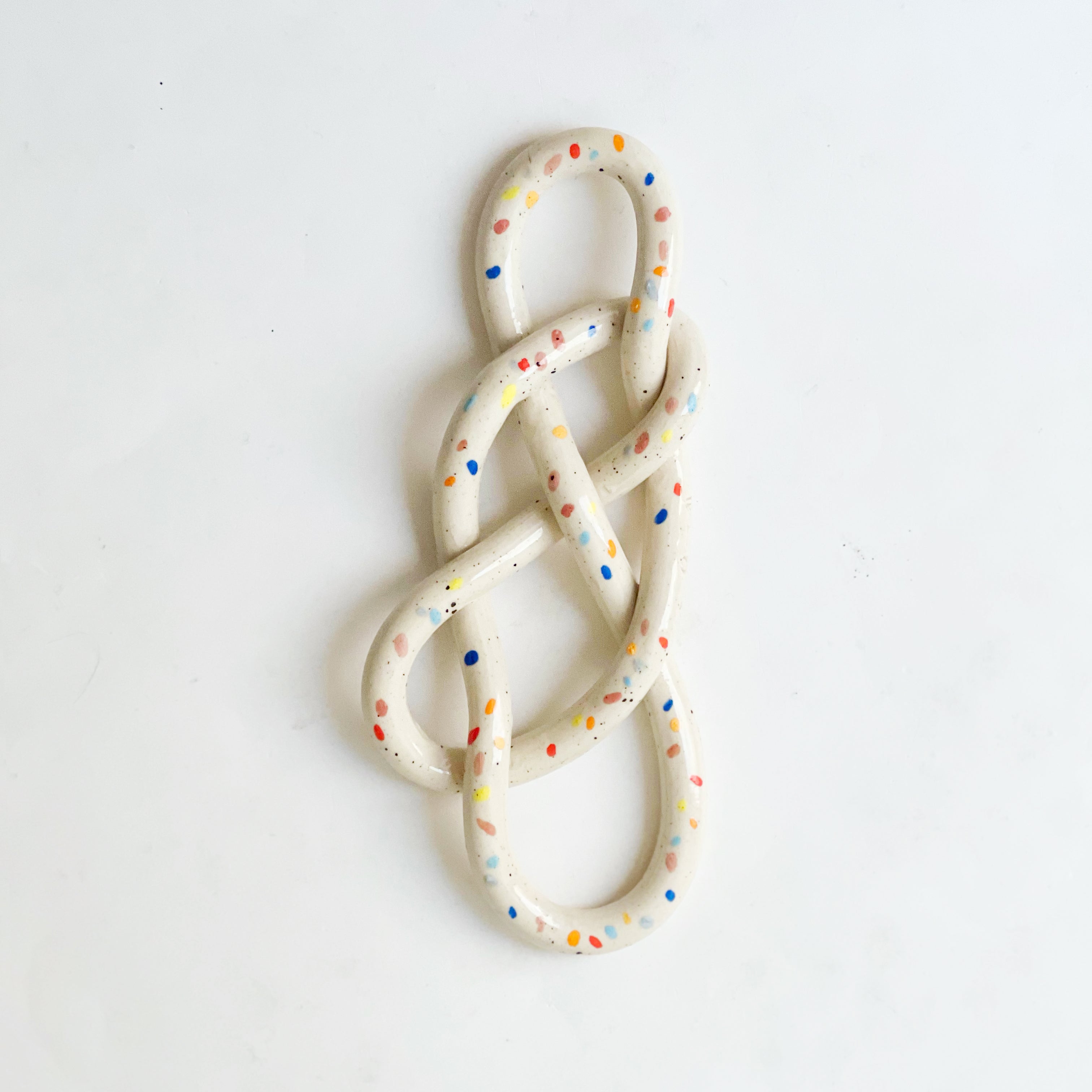 Clay Object 46- Double Sprinkles Loop
