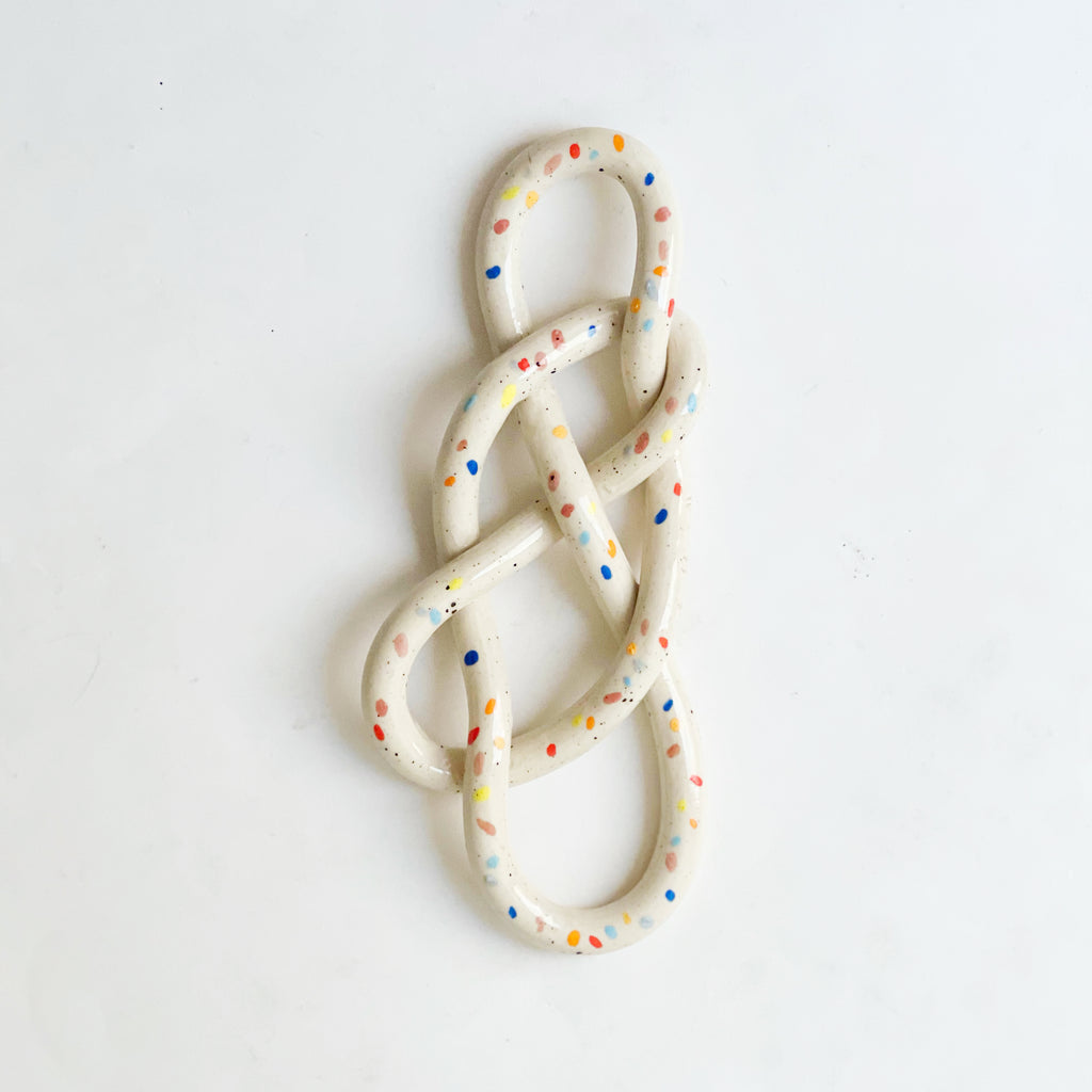 Clay Object 46- Double Sprinkles Loop