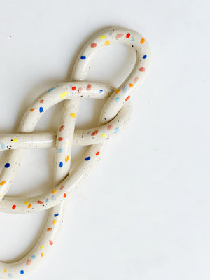 Clay Object 46- Double Sprinkles Loop