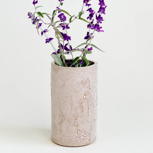 White Texture Vase