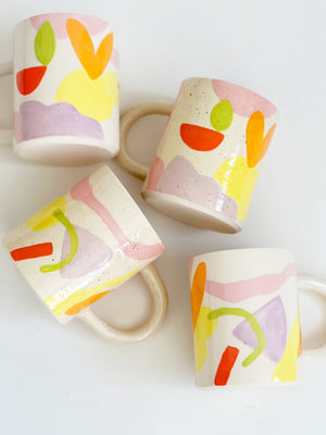 Large Fruity Garden Mug