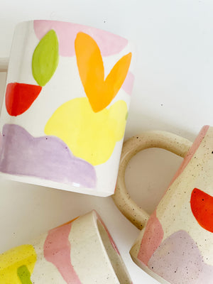 Large Fruity Garden Mug