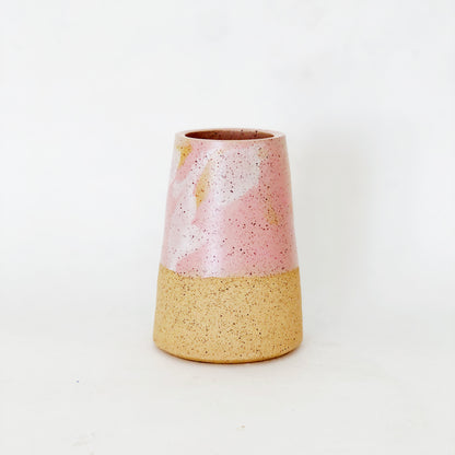 Marbled Sorbet Cone Vase