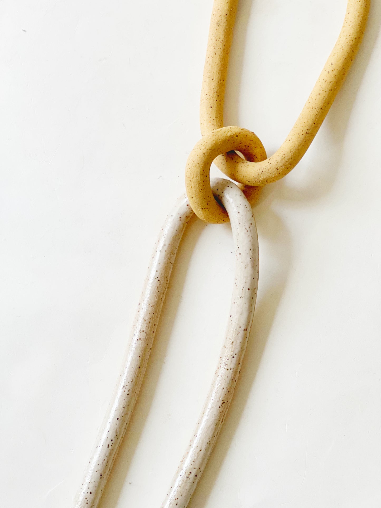 Clay Object 47- Open Heart Knot