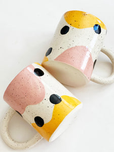 Large Dots over Wave Mug