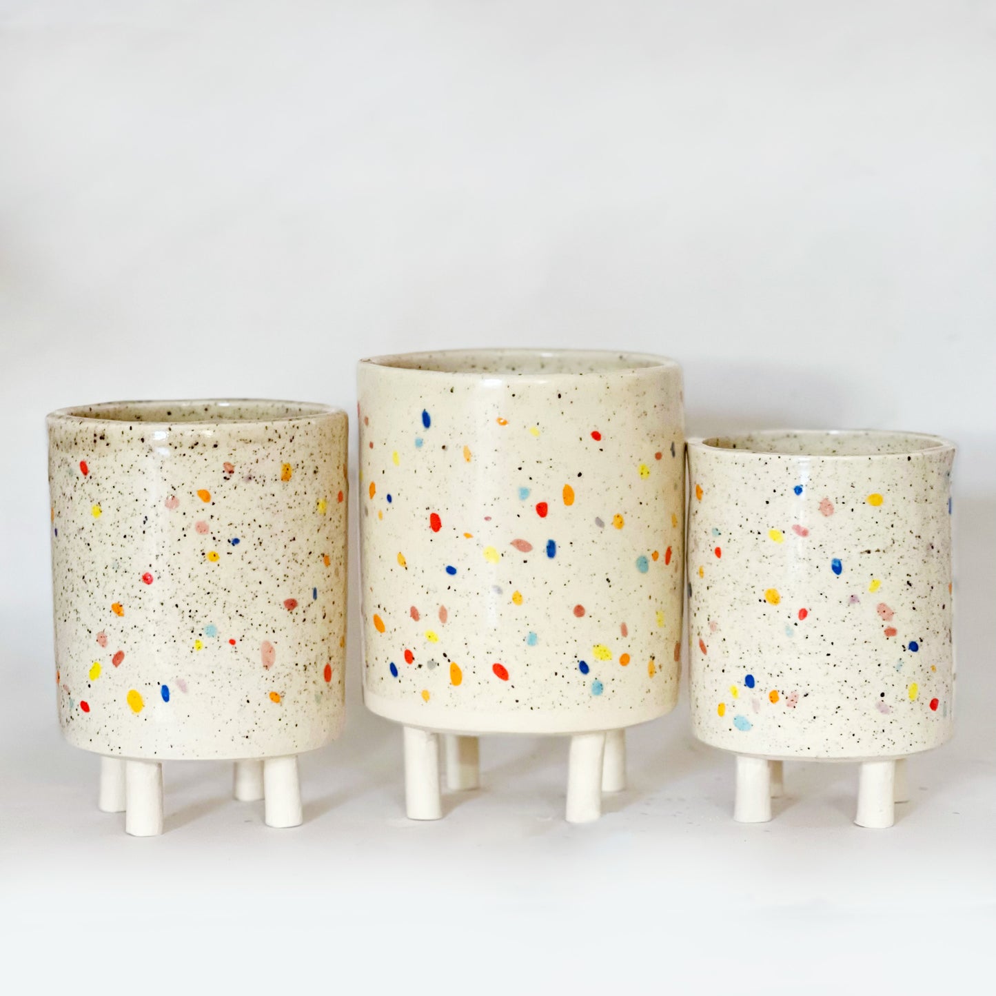 Double Sprinkles Planter with Legs