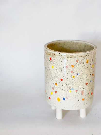 Double Sprinkles Planter with Legs